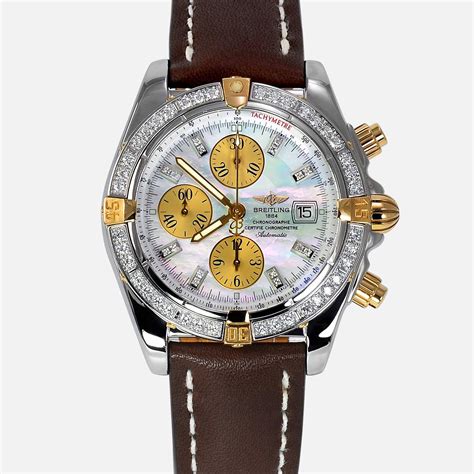 breitling chronomat evolution b13356 a647|Breitling Chronomat evolution diamond bezel.